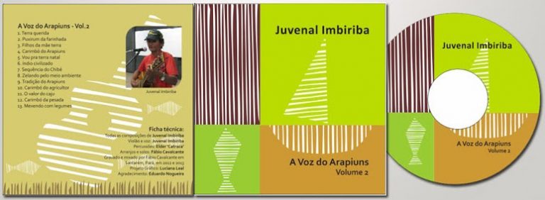 Capa do CD Carimbó do Arapiuns, de Juvenal Imbiriba