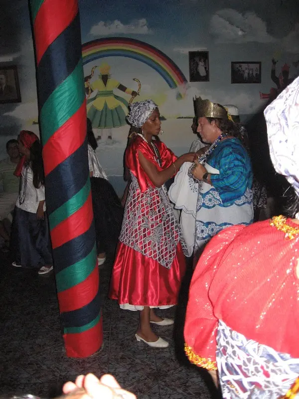 Festa para Ogum no terreiro de mina do Pai Brasil. 21 de abril de 2007, Belém, Pará.