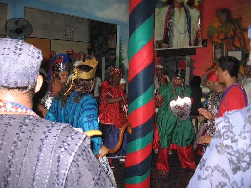 Festa para Ogum no terreiro de mina do Pai Brasil. 21 de abril de 2007, Belém, Pará.
