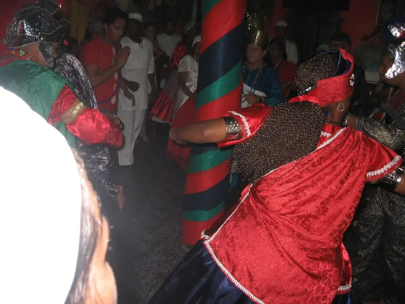 Festa para Ogum no terreiro de mina do Pai Brasil. 21 de abril de 2007, Belém, Pará.
