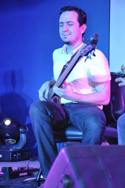 Flávio Lira no "Wirapu'ru - Encontro Internacional de Música na Amazônia", promovido pela Ufopa em 2015.