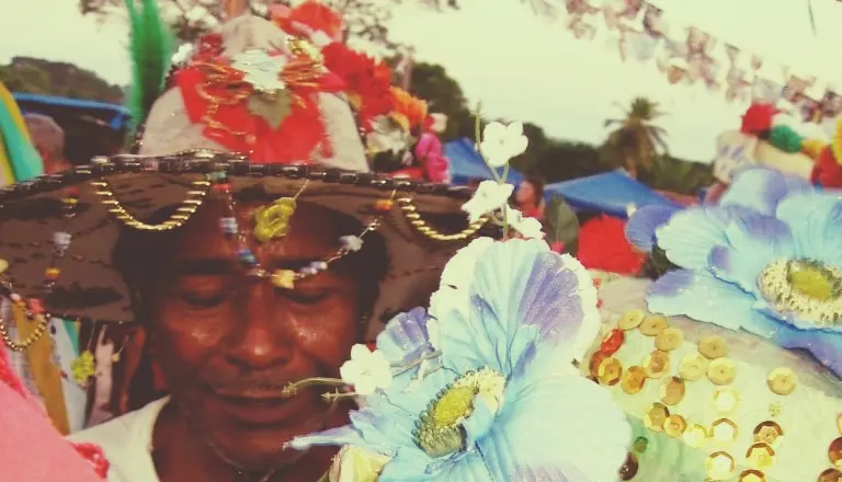 Mestre Faustino, amo de boi-bumbá de Ourém, Pará