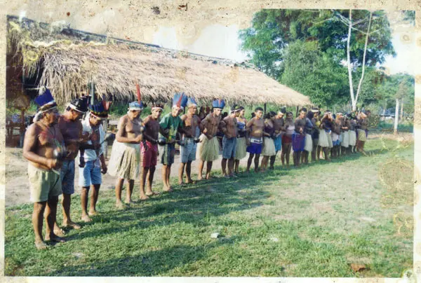 Dança do Caê Caê, em aldeia tembé