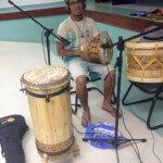 Everson César gravando onça no auditório da Ufopa (unidade Tapajós), em 06/03/2016. Eversón César gravando onça para o álbum Nheengatu (Canções na Língua Geral Amazônica), no auditório da Ufopa.